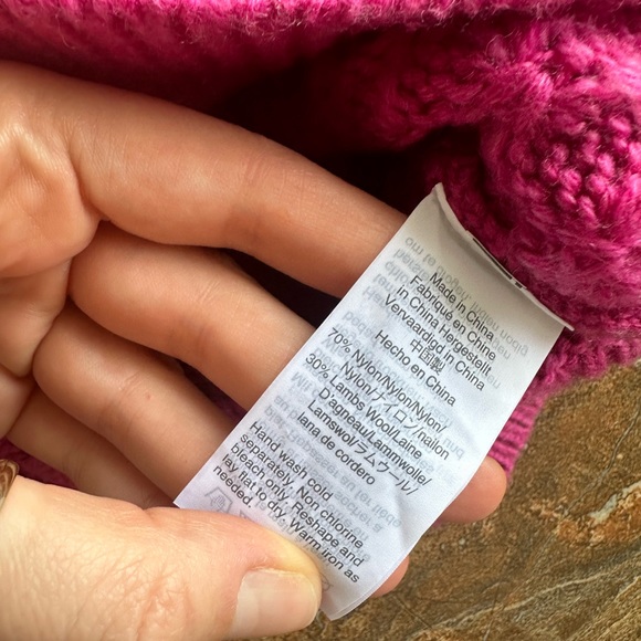 JCREW PINK WOVEN SWEATER - Picture 3 of 3